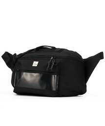 THE-ABON（エイボン）の「ミラー ポリ メンズ ウエストバッグ ブラック（ボディバッグ/ウエストポーチ）」