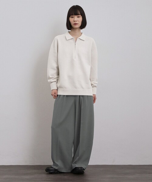 tk.TAKEO KIKUCHI(ティーケータケオキクチ)の「バギースラックス(その他パンツ・メンズ・ブラック/グレー・01/02/03)」の9枚目の写真