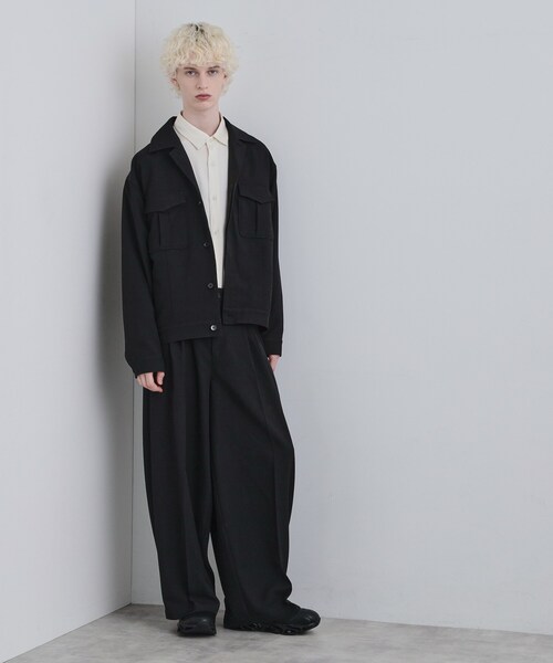 tk.TAKEO KIKUCHI(ティーケータケオキクチ)の「バギースラックス(その他パンツ・メンズ・ブラック/グレー・01/02/03)」の13枚目の写真