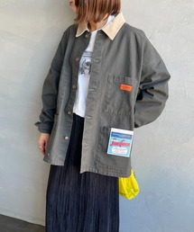 UNIVERSAL OVERALL（ユニバーサルオーバーオール）の「[UNIVERSAL OVERALL ユニバーサルオーバーオール] 別注 コーデュロイ襟 カバーオールジャケット（カバーオール）」