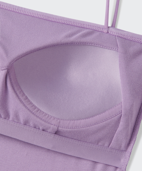MUSINSA STANDARD WOMAN（ムシンサスタンダードウーマン）の「ウィメンズスパゲッティストラップブラトップ[パープルピンク]（その他トップス・レディース・その他・LARGE/MEDIUM/SMALL/X-SMALL）」の5枚目の写真