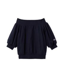 FRAY I.D | 【FRAY I.D｜Champion】パフスリーブオフショルスウェット(スウェット)