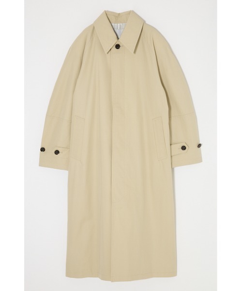 MOUSSY(マウジー)の「【26年SS新作】BALMACAAN コート(トレンチコート・レディース・カーキ/ライトベージュ・FREE)」の1枚目の写真