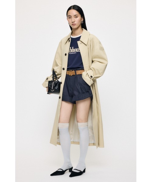 MOUSSY（マウジー）の「【26年SS新作】BALMACAAN コート（トレンチコート・レディース・カーキ/ライトベージュ・FREE）」の11枚目の写真