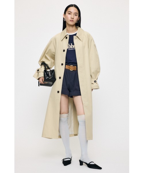 MOUSSY（マウジー）の「【26年SS新作】BALMACAAN コート（トレンチコート・レディース・カーキ/ライトベージュ・FREE）」の12枚目の写真