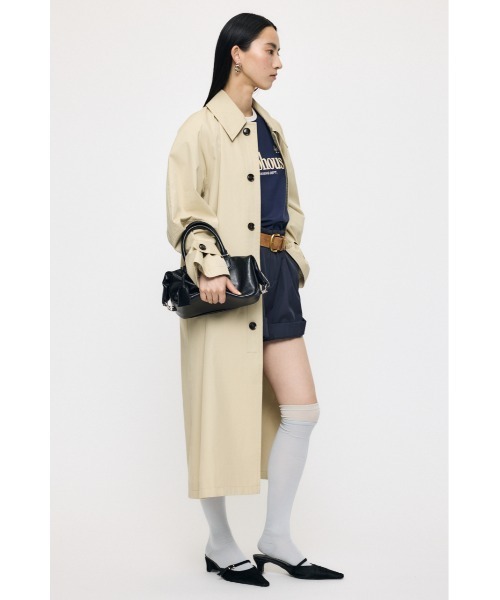 MOUSSY（マウジー）の「【26年SS新作】BALMACAAN コート（トレンチコート・レディース・カーキ/ライトベージュ・FREE）」の13枚目の写真