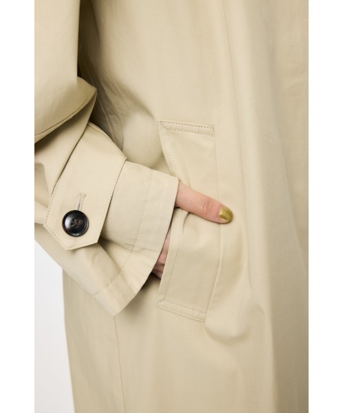 MOUSSY（マウジー）の「【26年SS新作】BALMACAAN コート（トレンチコート・レディース・カーキ/ライトベージュ・FREE）」の8枚目の写真