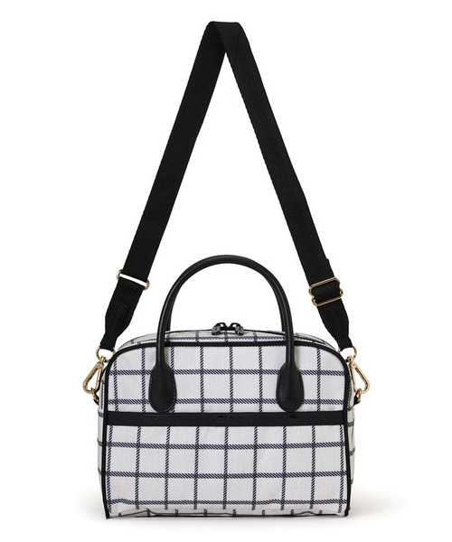 LeSportsac(レスポートサック)の「SQUARE TH CROSSBODY アップタウンモノチェック/ブラック(ショルダーバッグ・レディース・ホワイト・FREE)」の7枚目の写真