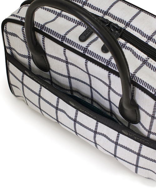 LeSportsac(レスポートサック)の「SQUARE TH CROSSBODY アップタウンモノチェック/ブラック(ショルダーバッグ・レディース・ホワイト・FREE)」の10枚目の写真