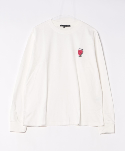 8(eight)(エイト)の「CRYBABY CLUB 刺繍ロンT(Tシャツ/カットソー・メンズ・ホワイト系その他/ホワイト/ブラック系その他/ブラック・MEDIUM/LARGE)」の2枚目の写真