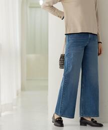 OPAQUE.CLIP | ストレートデニムパンツ【洗濯機OK】《S～LL》(デニムパンツ)