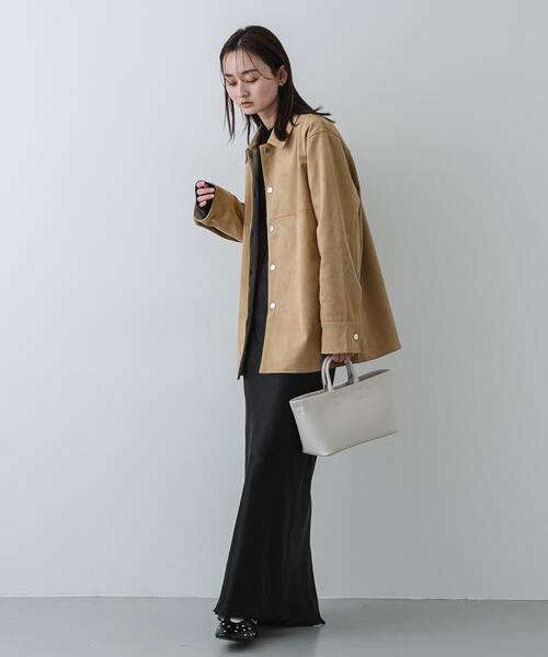 SENSE OF PLACE by URBAN RESEARCH（センスオブプレイスバイアーバンリサーチ）の「ボックストートバッグ（トートバッグ・レディース・ライトブルー/アイボリー/ブラック・ONE）」の11枚目の写真