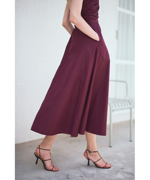 Estella.K(エステラケー)の「Delina Belted Dress ホルターシャツドレス(ワンピース・レディース・ホワイト系その他/ブルー系その他/ブラック系その他/ワイン系・FREE)」の12枚目の写真