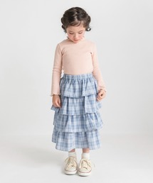 BRANSHES | チェックティアードロングスカート(スカート)