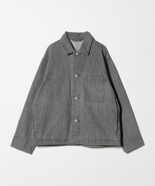 green label relaxing(グリーンレーベルリラクシング)の「デニム カバーオール(カバーオール・メンズ・ネイビー/グレー系/ターコイズブルー系・S/L/M/XL)」の2枚目の写真