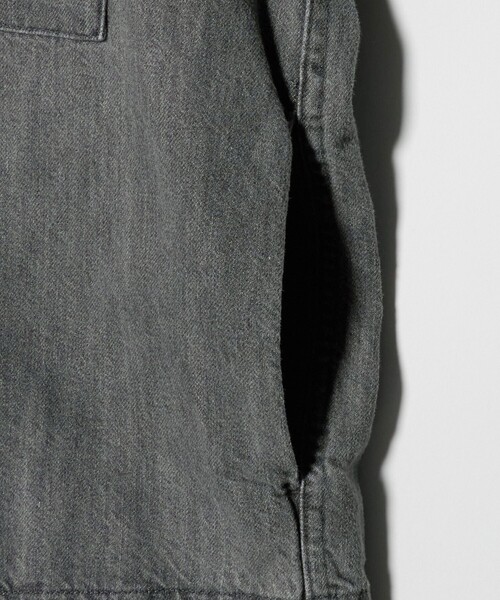 green label relaxing(グリーンレーベルリラクシング)の「デニム カバーオール(カバーオール・メンズ・ネイビー/グレー系/ターコイズブルー系・S/L/M/XL)」の8枚目の写真