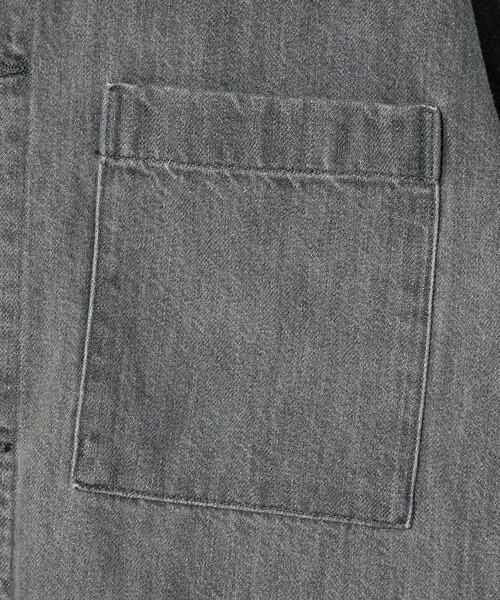 green label relaxing(グリーンレーベルリラクシング)の「デニム カバーオール(カバーオール・メンズ・ネイビー/グレー系/ターコイズブルー系・S/L/M/XL)」の9枚目の写真