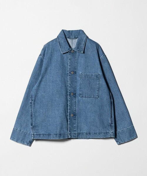 green label relaxing（グリーンレーベルリラクシング）の「デニム カバーオール（カバーオール・メンズ・グレー系/ターコイズブルー系/ネイビー・L/M/S/XL）」の15枚目の写真