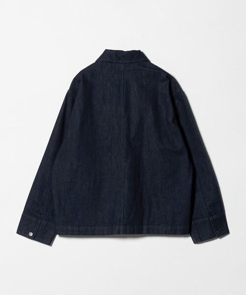 green label relaxing（グリーンレーベルリラクシング）の「デニム カバーオール（カバーオール・メンズ・グレー系/ターコイズブルー系/ネイビー・L/M/S/XL）」の9枚目の写真