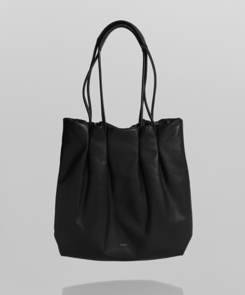 YArKA（ヤーカ）の「【YArKA/ヤーカ】real leather 4 code handle tote bag [abgm2] / 4ロープハンドルデザイントート（トートバッグ・レディース・ブラック・FREE）」の5枚目の写真