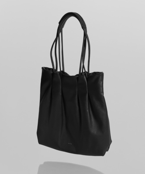 YArKA（ヤーカ）の「【YArKA/ヤーカ】real leather 4 code handle tote bag [abgm2] / 4ロープハンドルデザイントート（トートバッグ・レディース・ブラック・FREE）」の6枚目の写真