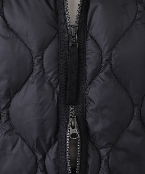 FRAMeWORK（フレームワーク）の「TAION/タイオン MILITARY HOOD WZIP ダウンジャケット（ダウンジャケット/コート・レディース・ブラック/カーキ・FREE）」の5枚目の写真