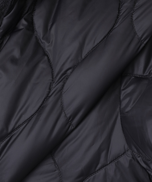 FRAMeWORK（フレームワーク）の「TAION/タイオン MILITARY HOOD WZIP ダウンジャケット（ダウンジャケット/コート・レディース・ブラック/カーキ・FREE）」の11枚目の写真