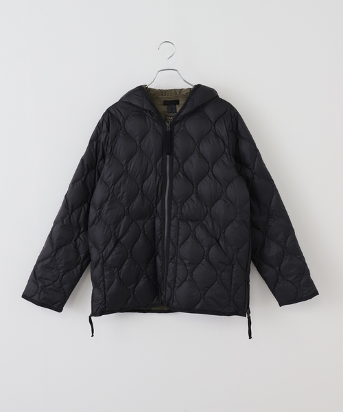 FRAMeWORK（フレームワーク）の「TAION/タイオン MILITARY HOOD WZIP ダウンジャケット（ダウンジャケット/コート・レディース・ブラック/カーキ・FREE）」の17枚目の写真