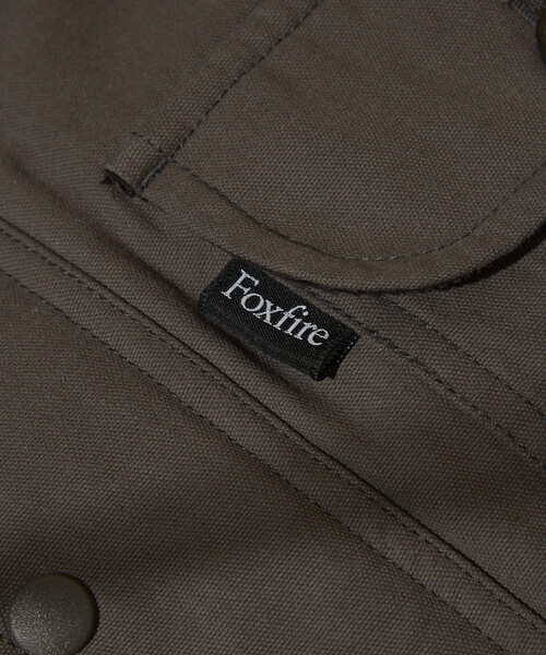 Foxfire(フォックスファイヤー)の「Foxfire/フォックスファイヤー 別注 ライトダック ワーデンジャケット(ブルゾン・メンズ・ベージュ/グレー/チャコールグレー・MEDIUM/LARGE)」の11枚目の写真
