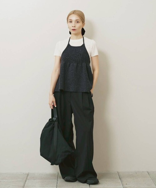 TODAYFUL(トゥデイフル)の「Leatherbelt Shoulder Bag(ショルダーバッグ・レディース・ベージュ/ブラック・FREE)」の16枚目の写真