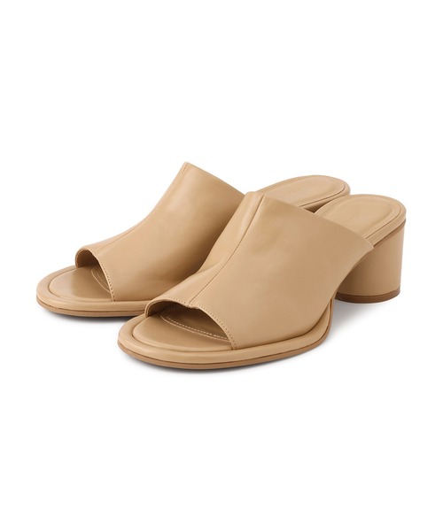 ADAM ET ROPE'（アダムエロペ）の「カバーヒールサンダル（サンダル・レディース・ベージュ/ブラック・23/23.5/24/24.5）」の11枚目の写真