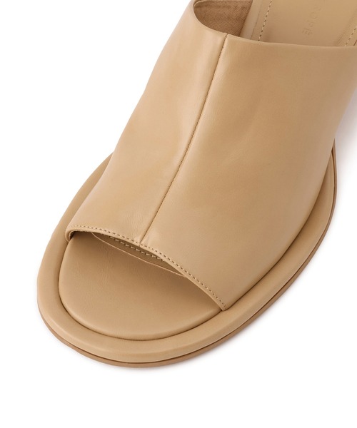 ADAM ET ROPE'（アダムエロペ）の「カバーヒールサンダル（サンダル・レディース・ベージュ/ブラック・23/23.5/24/24.5）」の14枚目の写真