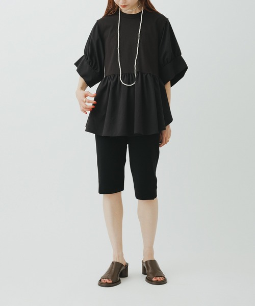 ADAM ET ROPE'（アダムエロペ）の「カバーヒールサンダル（サンダル・レディース・ベージュ/ブラック・23/23.5/24/24.5）」の22枚目の写真