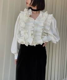AMAIL（アマイル）の「Voluminous Frill Blouse（シャツ/ブラウス）」