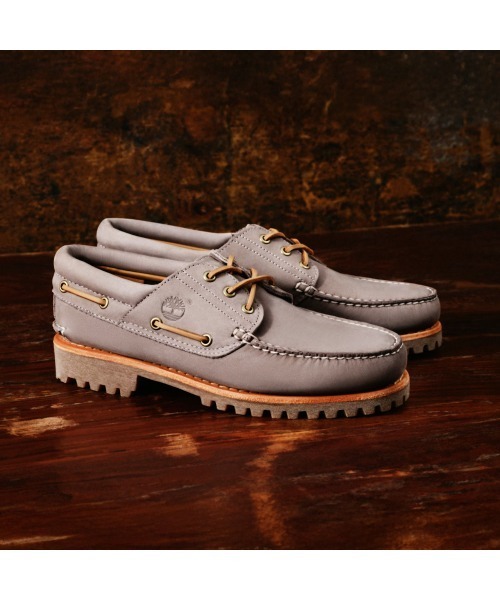 Timberland(ティンバーランド)の「3アイ(3eye) ラグ ハンドソーン ボート シューズ メンズ(モカシン/デッキシューズ・メンズ・ライトパープル・25.0cm/25.5cm/26.0cm/26.5cm/27.0cm/27.5cm/28.0cm/28.5cm/29.0cm)」の2枚目の写真
