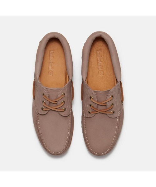 Timberland(ティンバーランド)の「3アイ(3eye) ラグ ハンドソーン ボート シューズ メンズ(モカシン/デッキシューズ・メンズ・ライトパープル・25.0cm/25.5cm/26.0cm/26.5cm/27.0cm/27.5cm/28.0cm/28.5cm/29.0cm)」の5枚目の写真