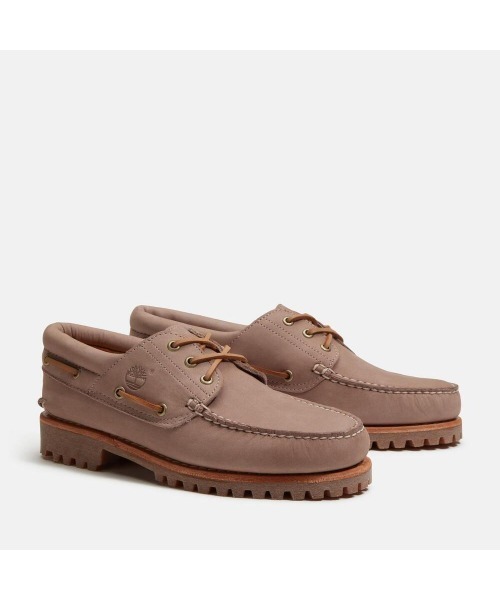 Timberland(ティンバーランド)の「3アイ(3eye) ラグ ハンドソーン ボート シューズ メンズ(モカシン/デッキシューズ・メンズ・ライトパープル・25.0cm/25.5cm/26.0cm/26.5cm/27.0cm/27.5cm/28.0cm/28.5cm/29.0cm)」の6枚目の写真