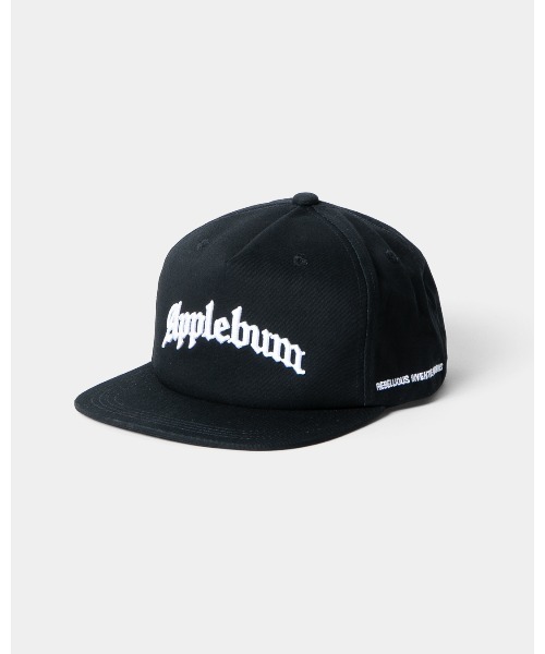 APPLEBUM(アップルバム)の「“Old English Logo” 5 Panel Cap(キャップ・メンズ・ブラック/グレー・ONE SIZE)」の3枚目の写真