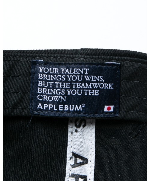 APPLEBUM(アップルバム)の「“Old English Logo” 5 Panel Cap(キャップ・メンズ・ブラック/グレー・ONE SIZE)」の10枚目の写真