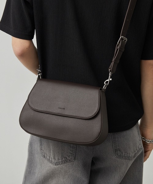 CALLNE(カルネ)の「【CALLNE】3WAY Round Assorted Bag / 3WAYラウンドアソートバッグ(ハンドバッグ・メンズ・ブラック系/ブラウン系/ブラウン系1・FREE)」の3枚目の写真