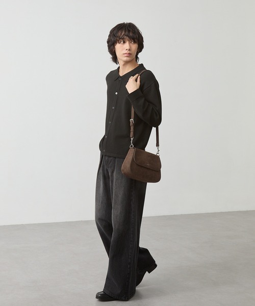 CALLNE(カルネ)の「【CALLNE】3WAY Round Assorted Bag / 3WAYラウンドアソートバッグ(ハンドバッグ・メンズ・ブラック系/ブラウン系/ブラウン系1・FREE)」の4枚目の写真