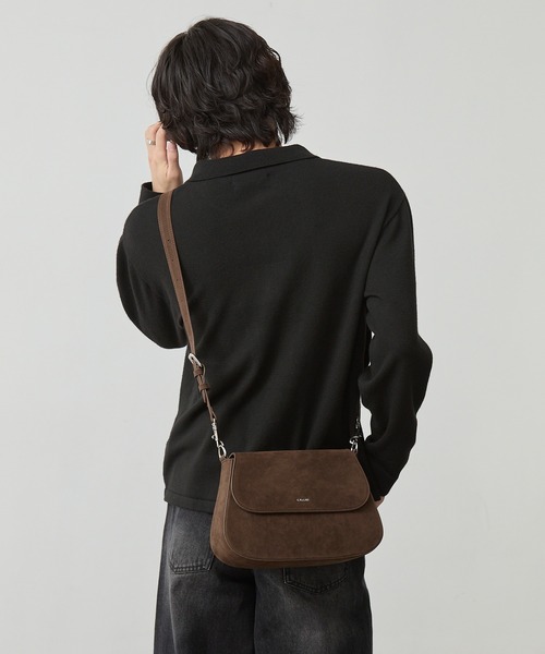 CALLNE(カルネ)の「【CALLNE】3WAY Round Assorted Bag / 3WAYラウンドアソートバッグ(ハンドバッグ・メンズ・ブラック系/ブラウン系/ブラウン系1・FREE)」の5枚目の写真