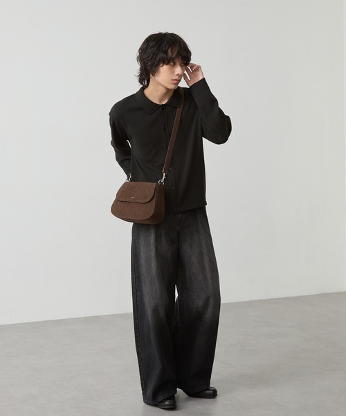 CALLNE(カルネ)の「【CALLNE】3WAY Round Assorted Bag / 3WAYラウンドアソートバッグ(ハンドバッグ・メンズ・ブラック系/ブラウン系/ブラウン系1・FREE)」の9枚目の写真