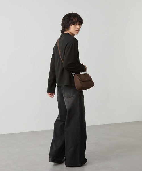 CALLNE(カルネ)の「【CALLNE】3WAY Round Assorted Bag / 3WAYラウンドアソートバッグ(ハンドバッグ・メンズ・ブラック系/ブラウン系/ブラウン系1・FREE)」の10枚目の写真