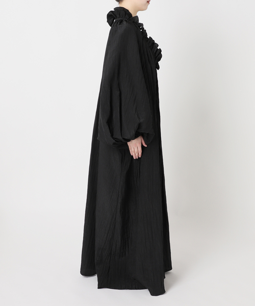 CITYSHOP（シティーショップ）の「SHAKA SHAKA DRESS：ワンピース（ワンピース・レディース・ブラック/アイボリー・36/38）」の9枚目の写真