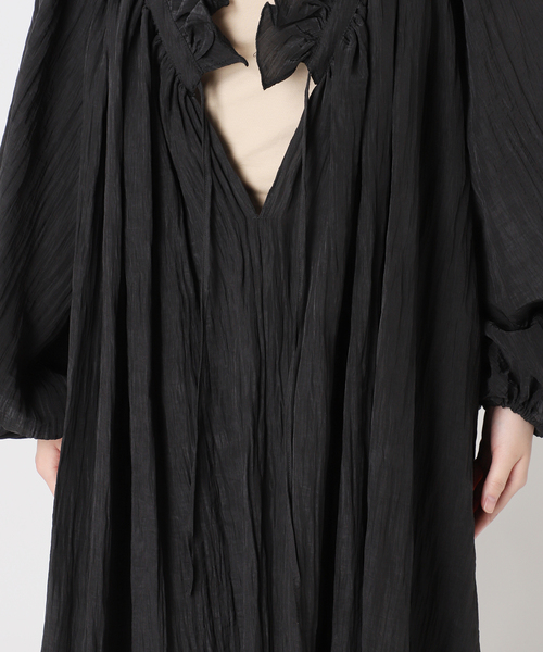 CITYSHOP(シティーショップ)の「SHAKA SHAKA DRESS:ワンピース(ワンピース・レディース・ブラック/アイボリー・36/38)」の20枚目の写真