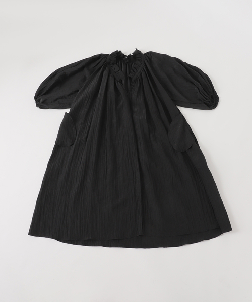CITYSHOP(シティーショップ)の「SHAKA SHAKA DRESS:ワンピース(ワンピース・レディース・ブラック/アイボリー・36/38)」の21枚目の写真