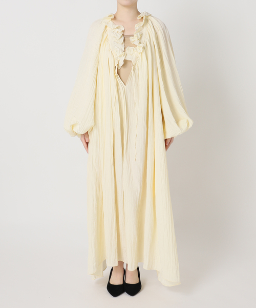 CITYSHOP(シティーショップ)の「SHAKA SHAKA DRESS:ワンピース(ワンピース・レディース・ブラック/アイボリー・36/38)」の22枚目の写真