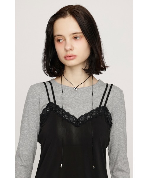 SLY（スライ）の「STAR CHOKER スターチョーカー（チョーカー・レディース・シルバー・FREE）」の7枚目の写真