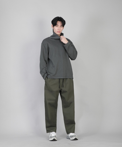 SAINTCREW(セントクルー)の「無地ポラネック長袖Tシャツ PPL-884 スレートグレー(Tシャツ/カットソー・メンズ・その他・MEDIUM/LARGE/XXX-LARGE/XXXX-LARGE/XX-LARGE/X-LARGE/SMALL)」の9枚目の写真